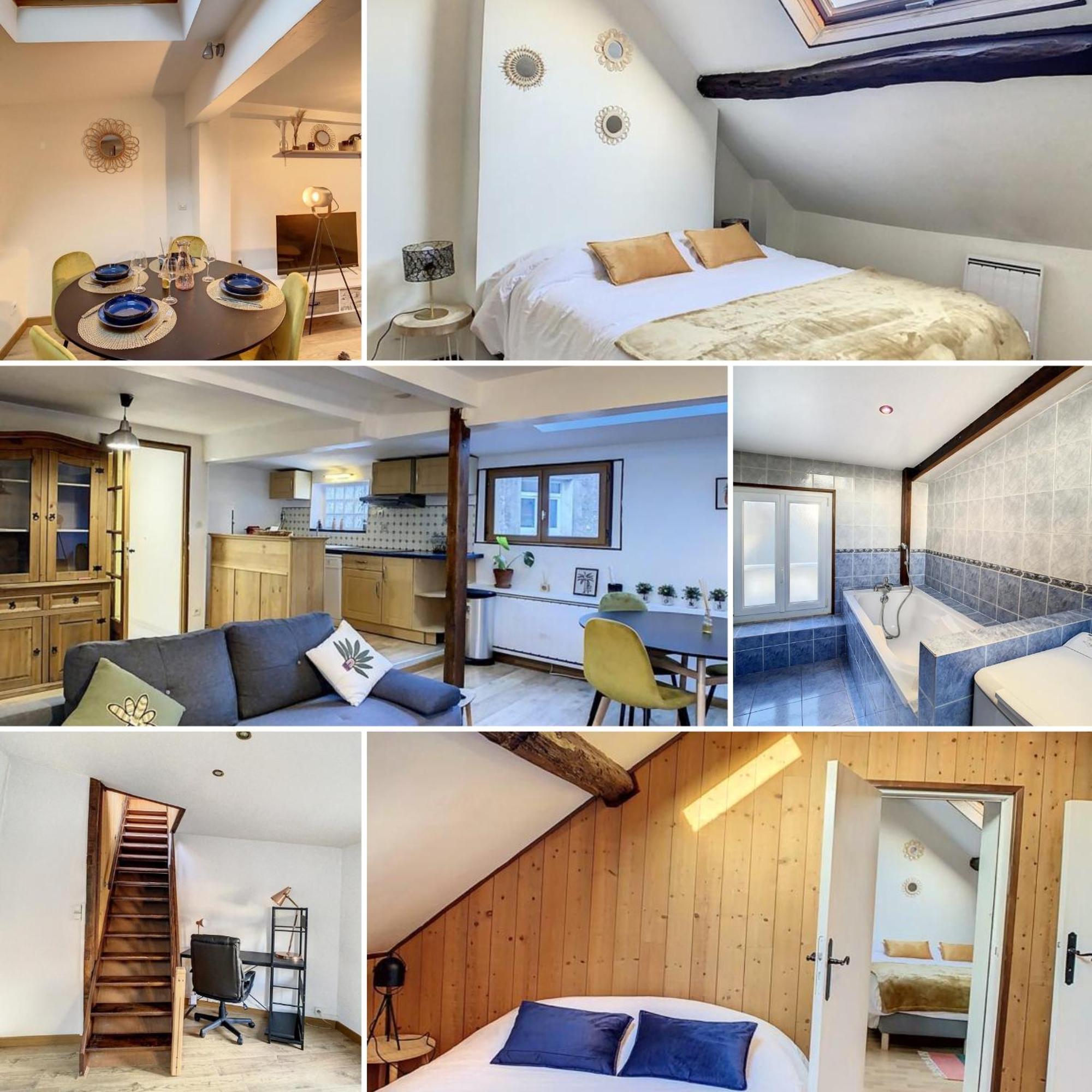 Charmant Triplex Centre-Ville De Chantilly Eksteriør billede
